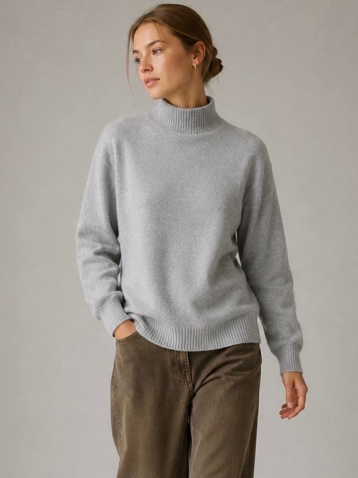 A374-  Sweater Bouclé