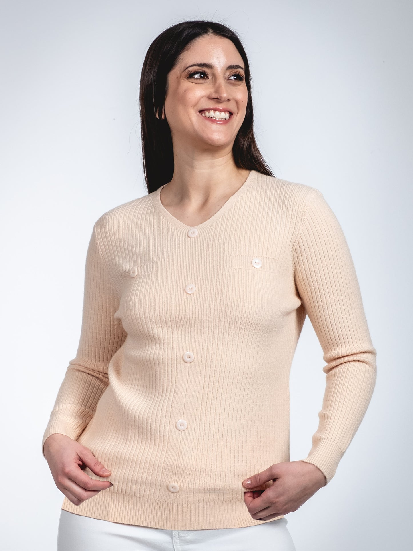 A285 - Sweater de Spandex Cuello