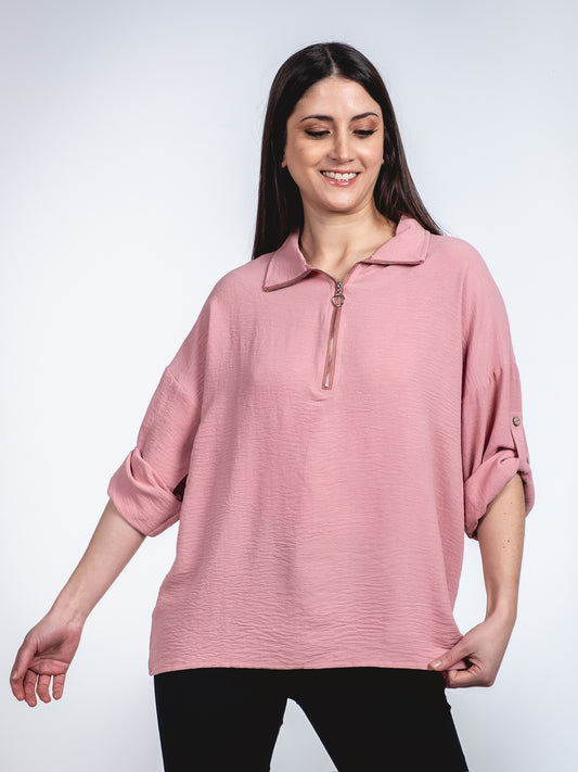 A197 - Blusa Medio con Cierre