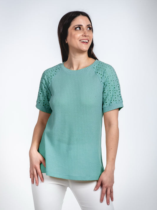 A225 - Polera Manga  Corta