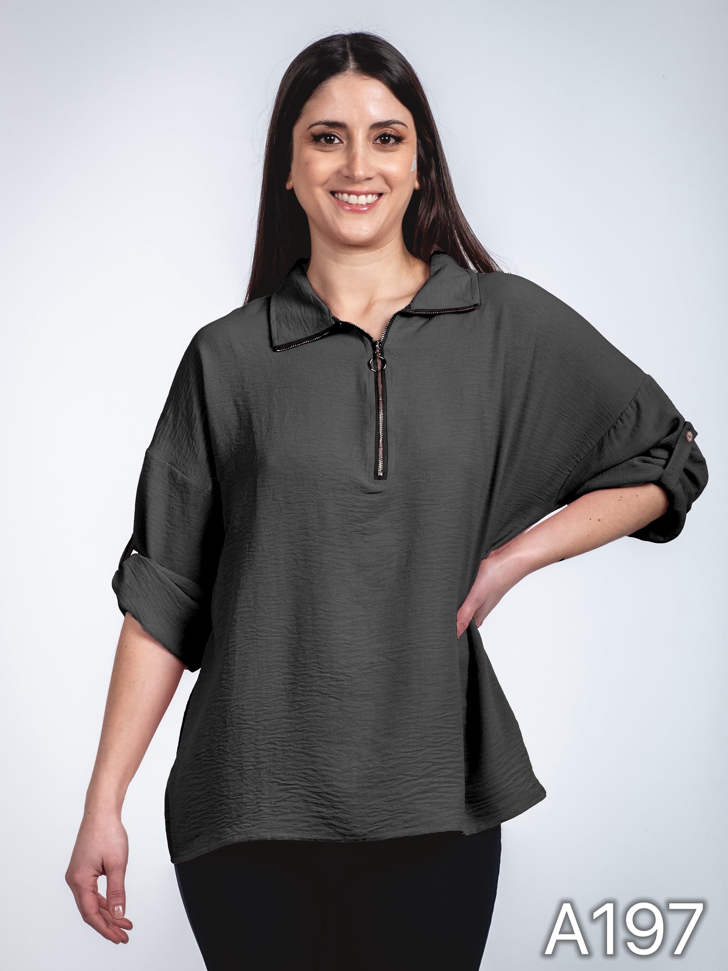 A197 - Blusa Medio con Cierre