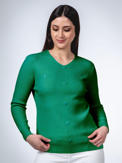 A285 - Sweater de Spandex Cuello