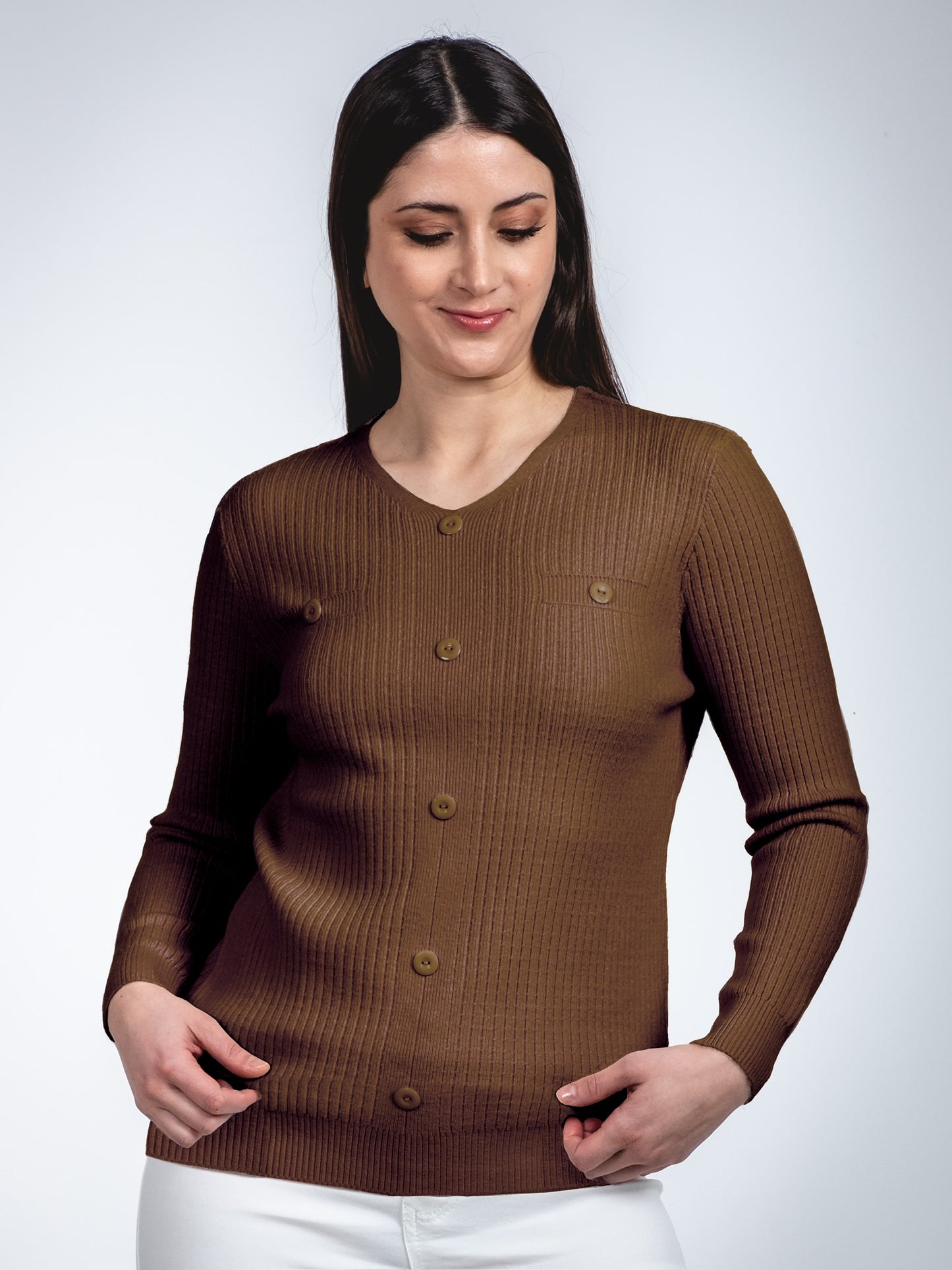 A285 - Sweater de Spandex Cuello