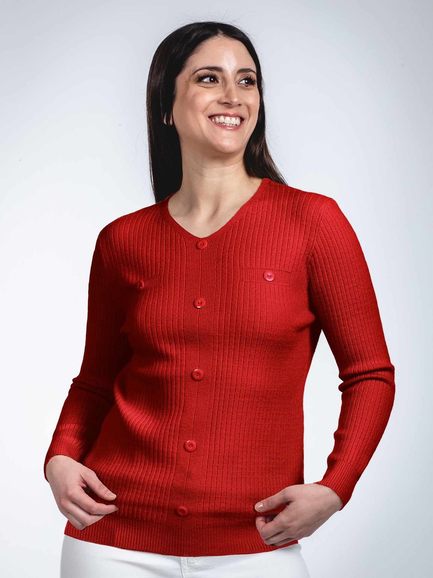 A285 - Sweater de Spandex Cuello