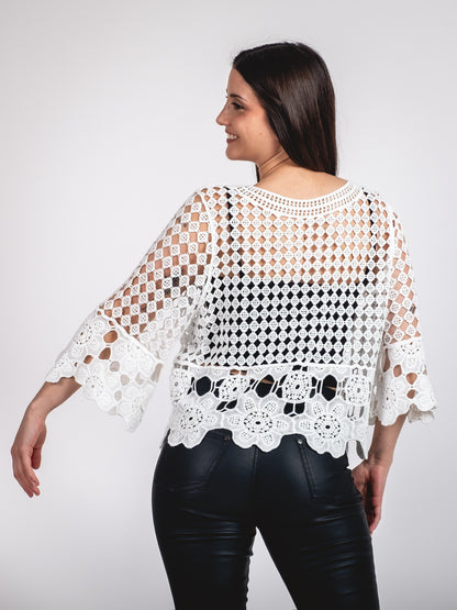 A354- Chaleco Crochet