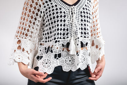 A354- Chaleco Crochet