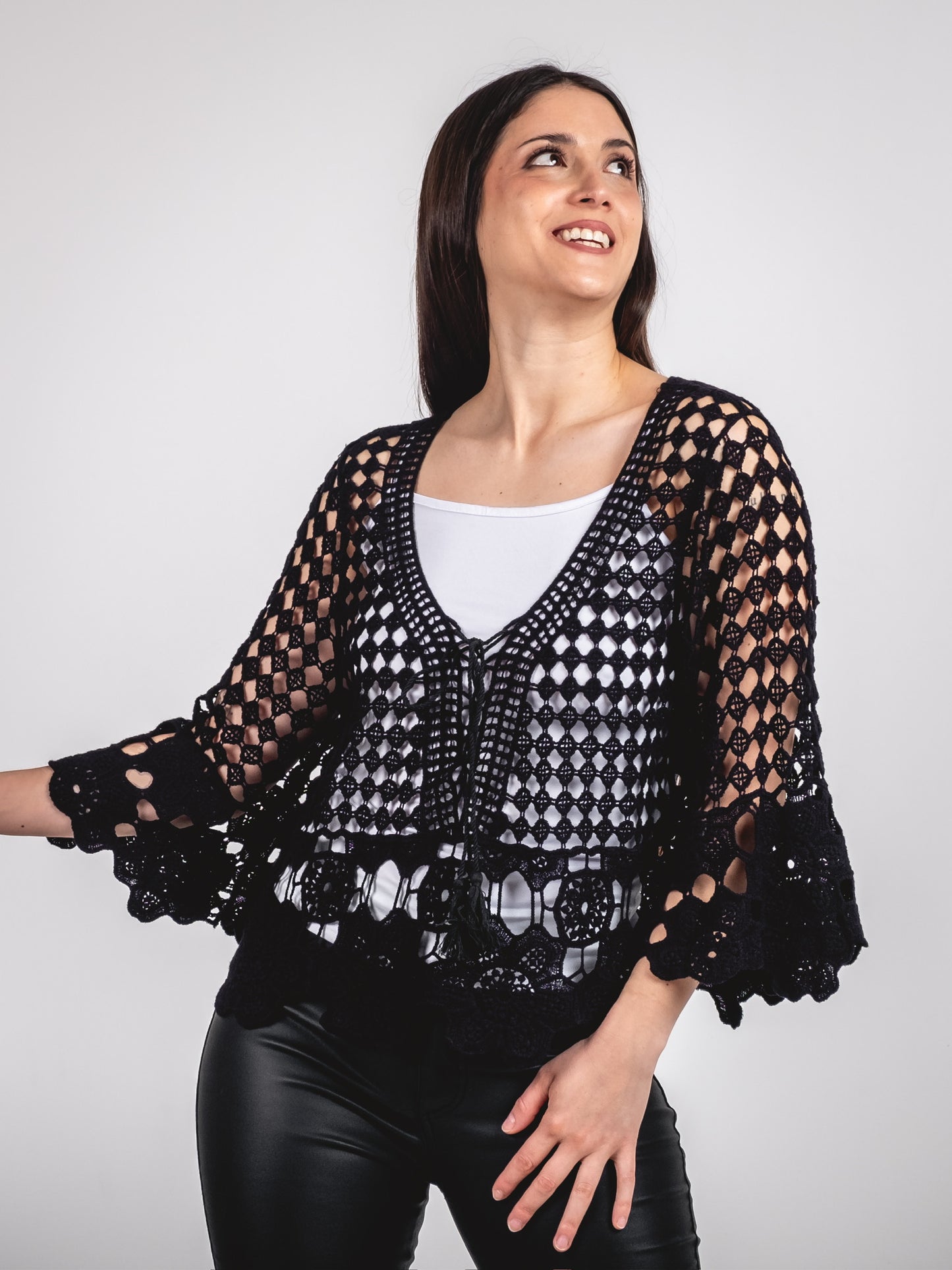 A354- Chaleco Crochet