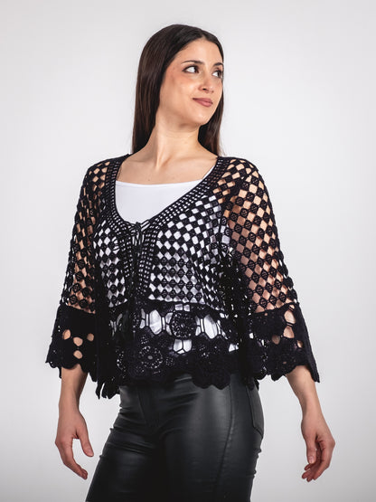 A354- Chaleco Crochet