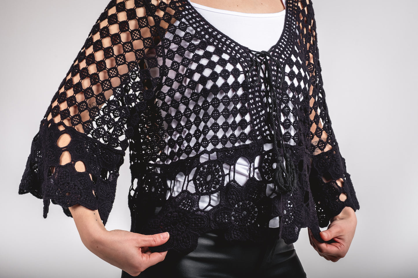 A354- Chaleco Crochet