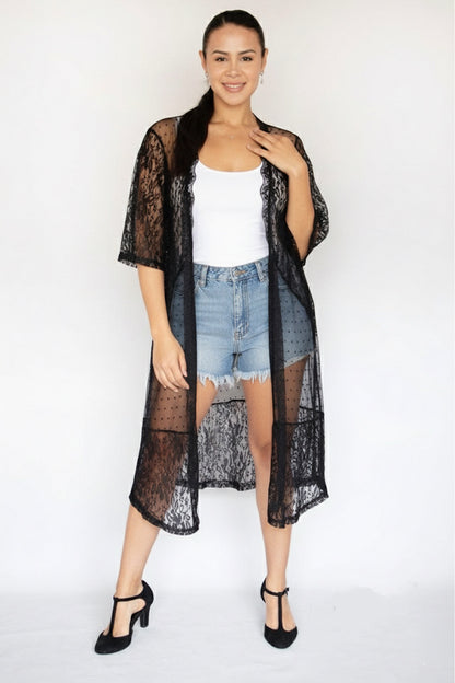 A102- Tapado de Encaje Delicado