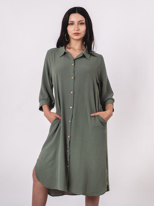 A397- Vestido Camisero