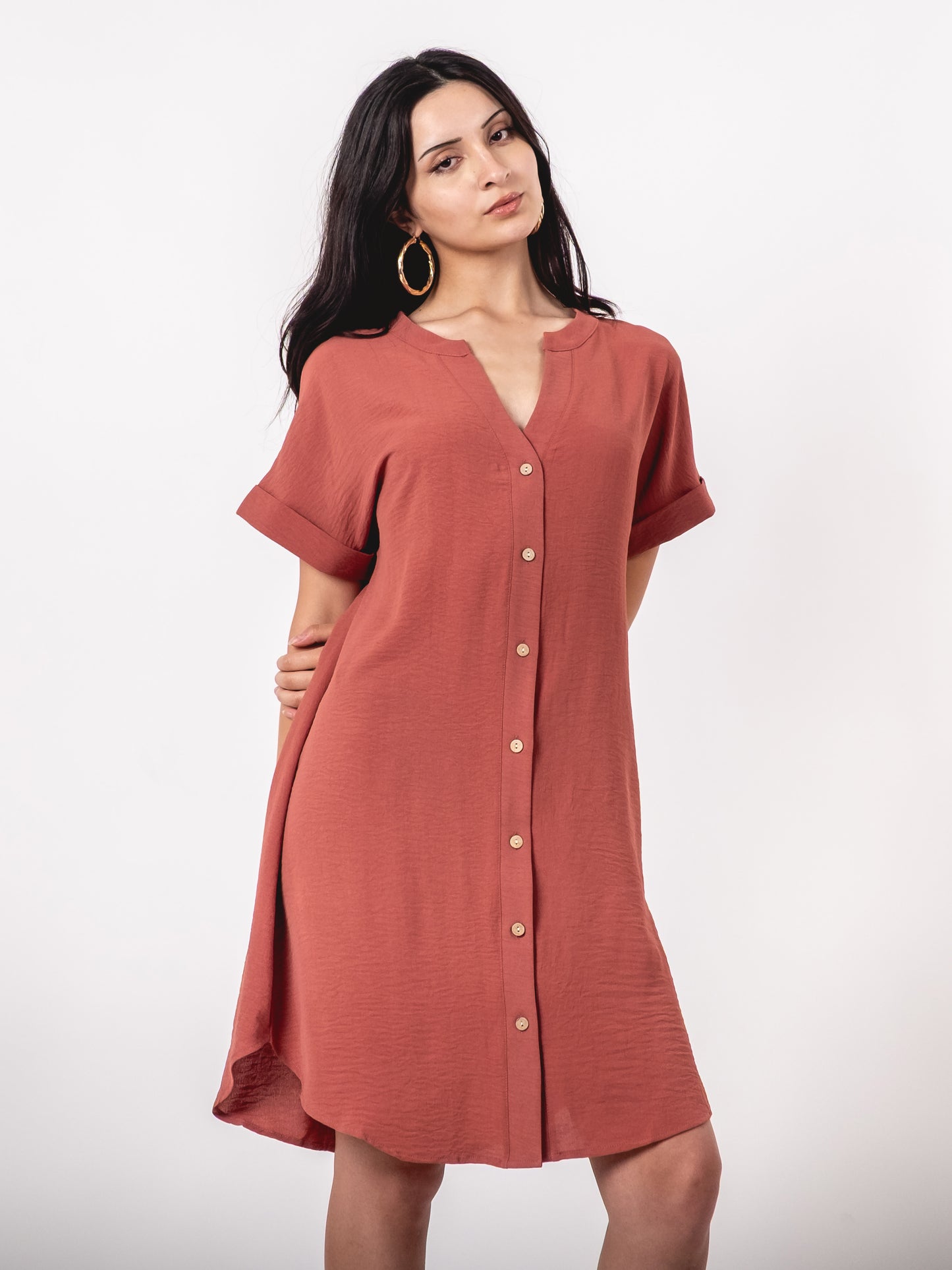 A371- Vestido Camisero