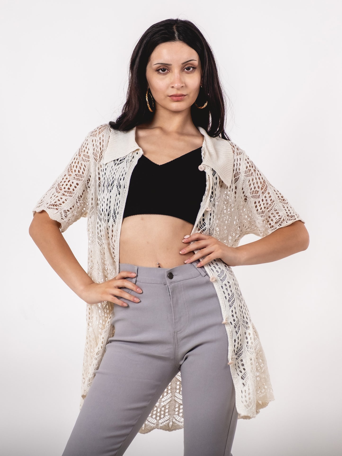 A376- Chaleco de Hilo