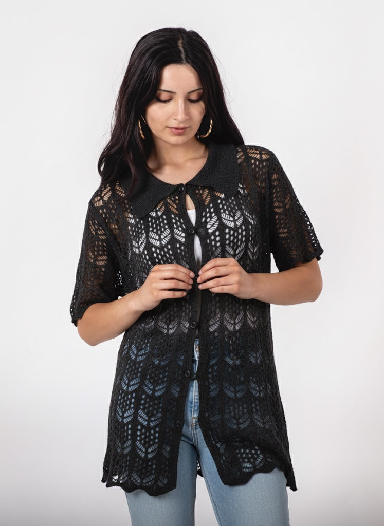 A376- Chaleco de Hilo