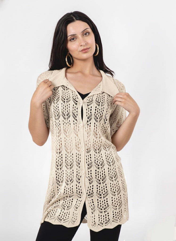 A376- Chaleco de Hilo