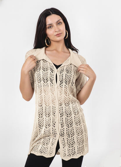 A376- Chaleco de Hilo