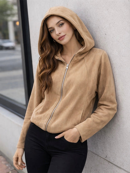 A422- Chaqueta de Gamuza