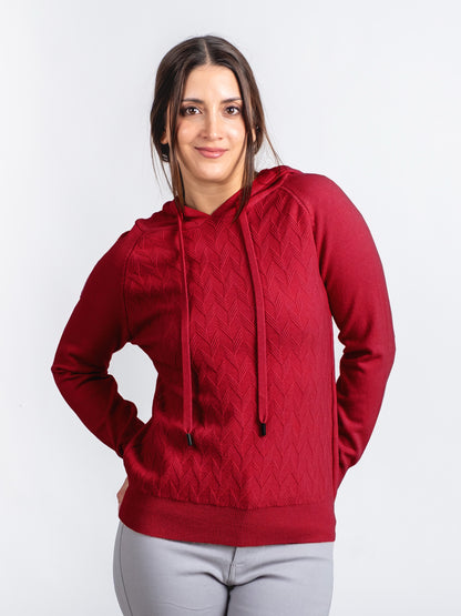 A348- Sweater con gorro