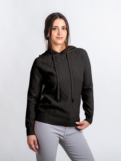 A348- Sweater con gorro