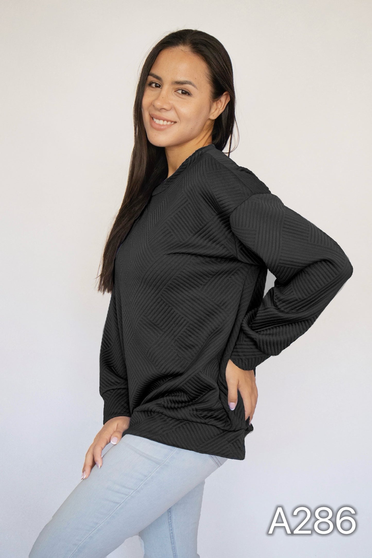 A286 - Polerón Cuello Redondo