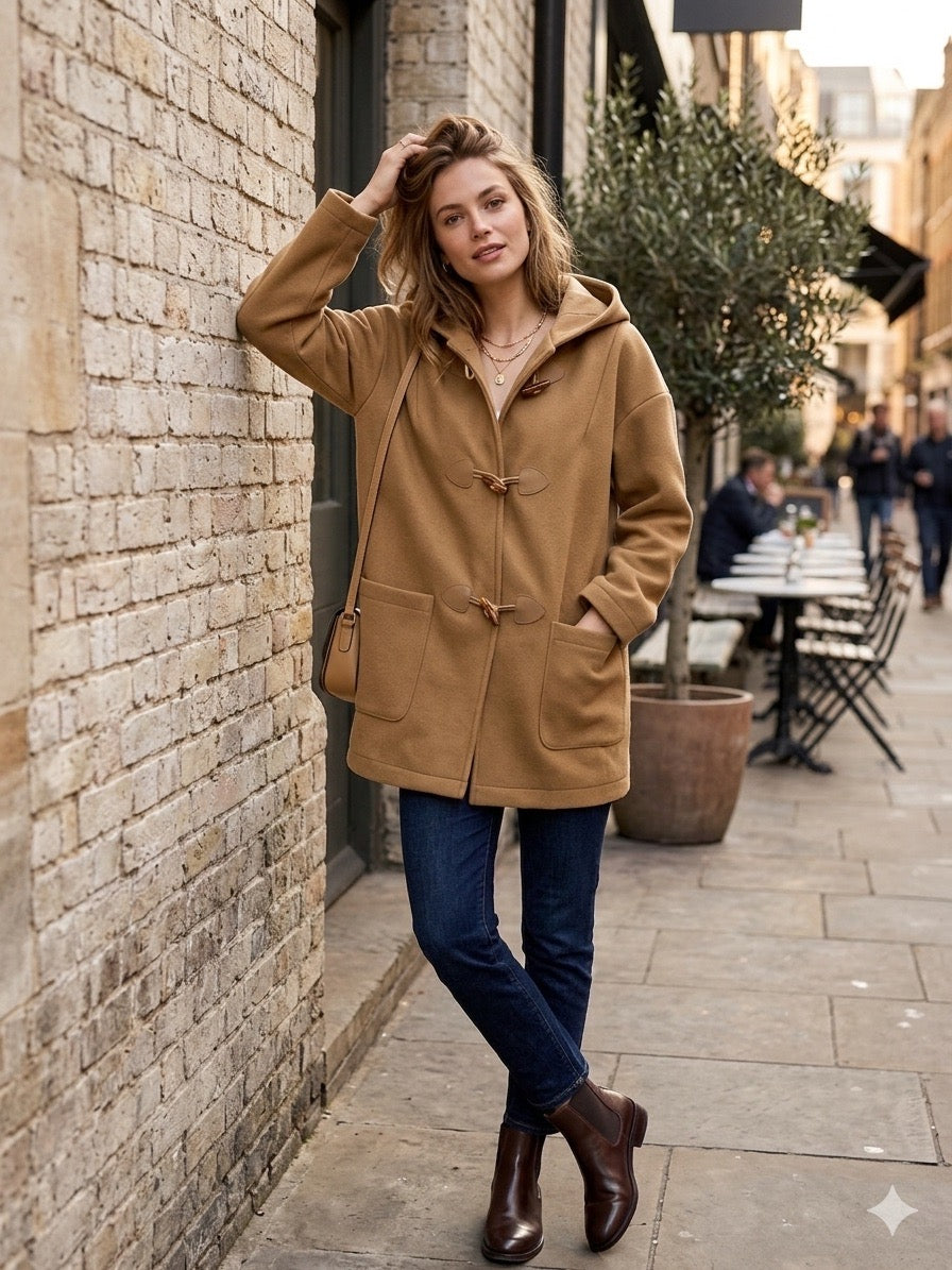 A418- Chaqueta tipo Montgomery