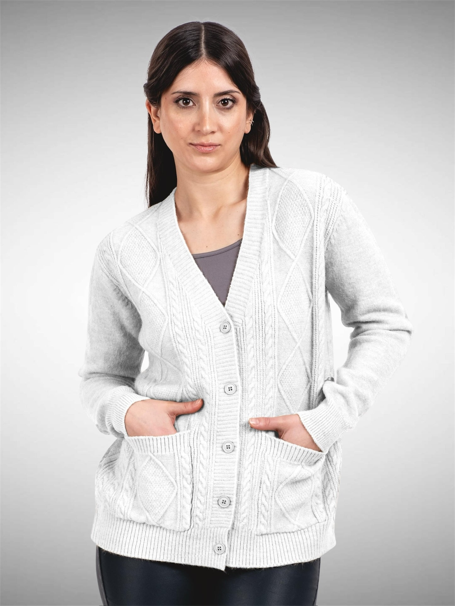 A324 - Chaleco Cuello V