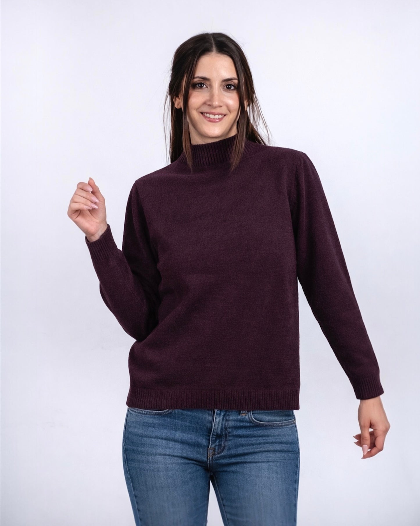 A374-  Sweater Bouclé