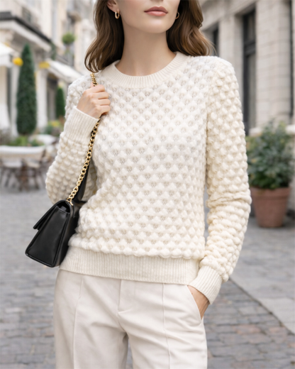 A216 - Sweater de Lana Texturizado