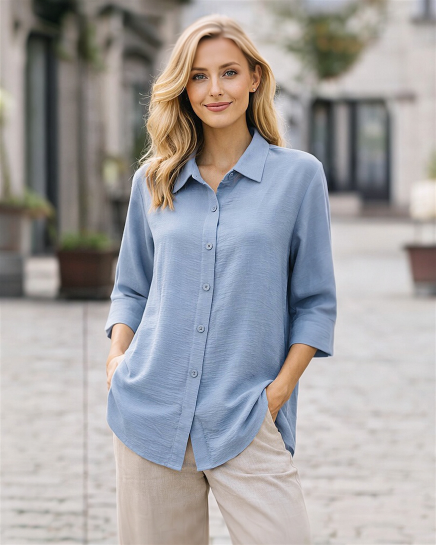 A328- Blusa Manga Larga