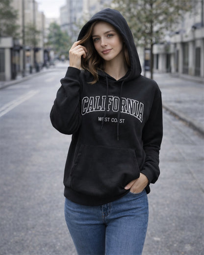A292 - Polerón con Gorro y Bolsillo  Canguro