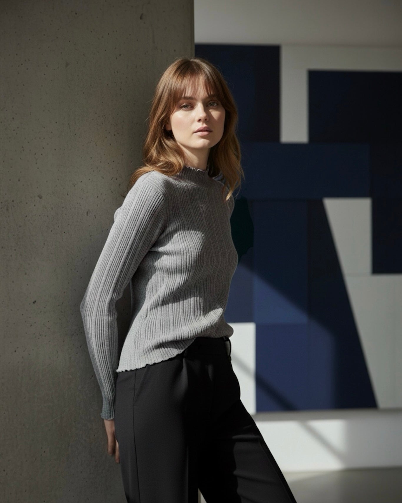 A306 - Sweater Medio Cuello