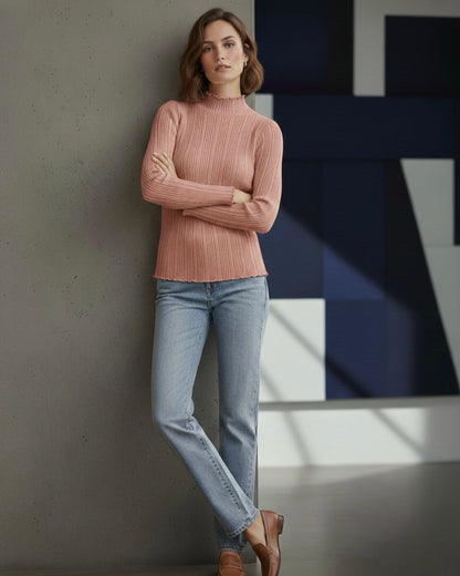A306 - Sweater Medio Cuello