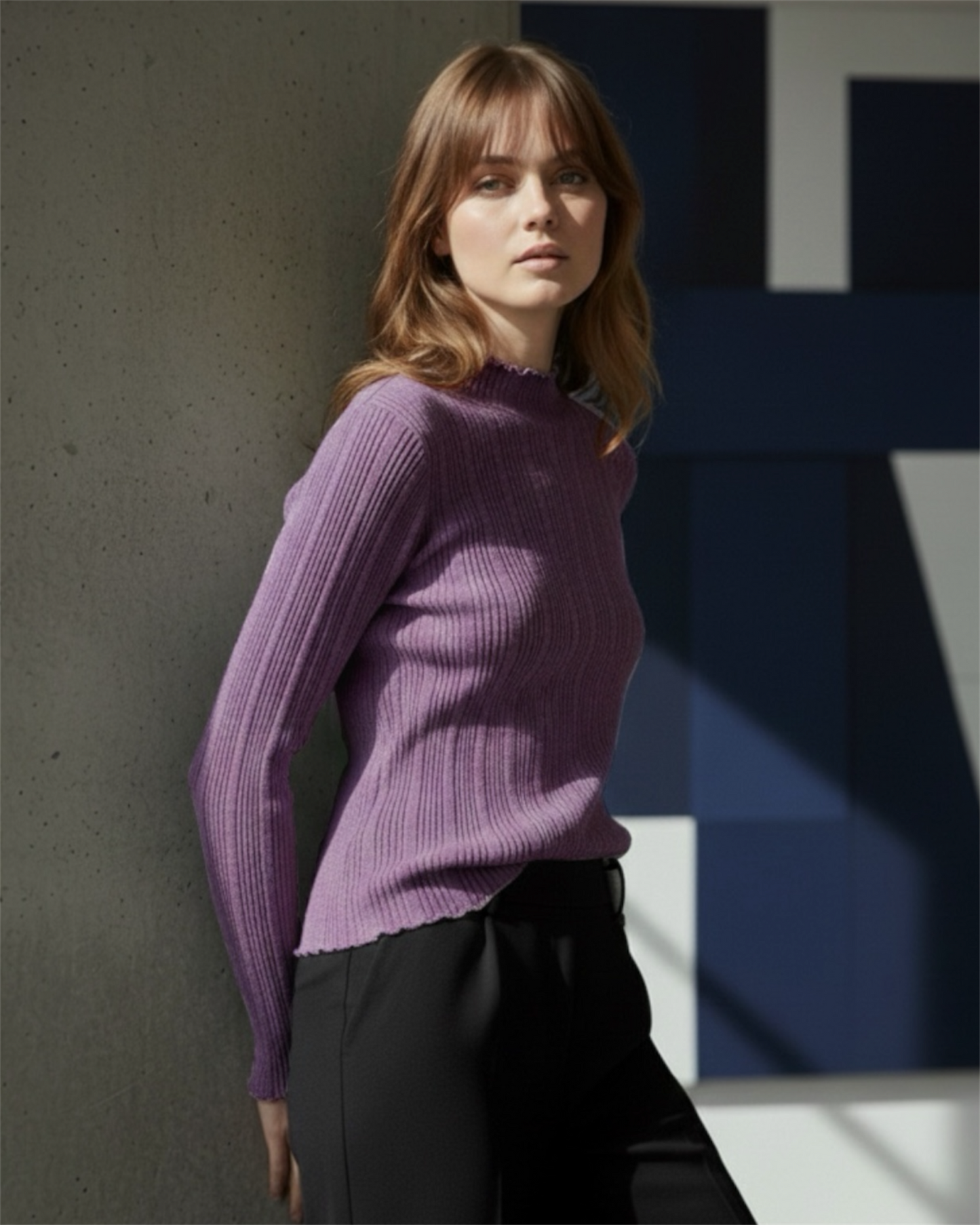 A306 - Sweater Medio Cuello