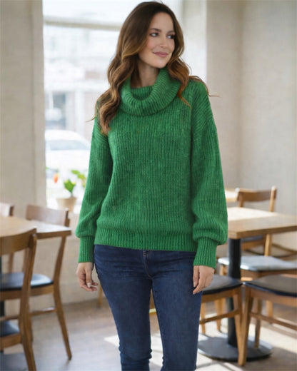 A302 - Sweater de Lana Cuello Tortuga