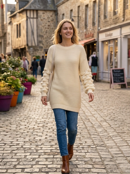 2519 - Sweater Mini Vestido
