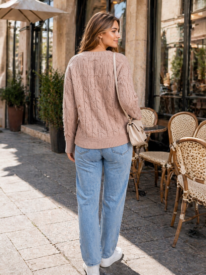 A338-Chaleco Trenza