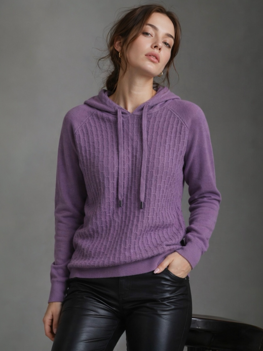 A347- Sweater con gorro