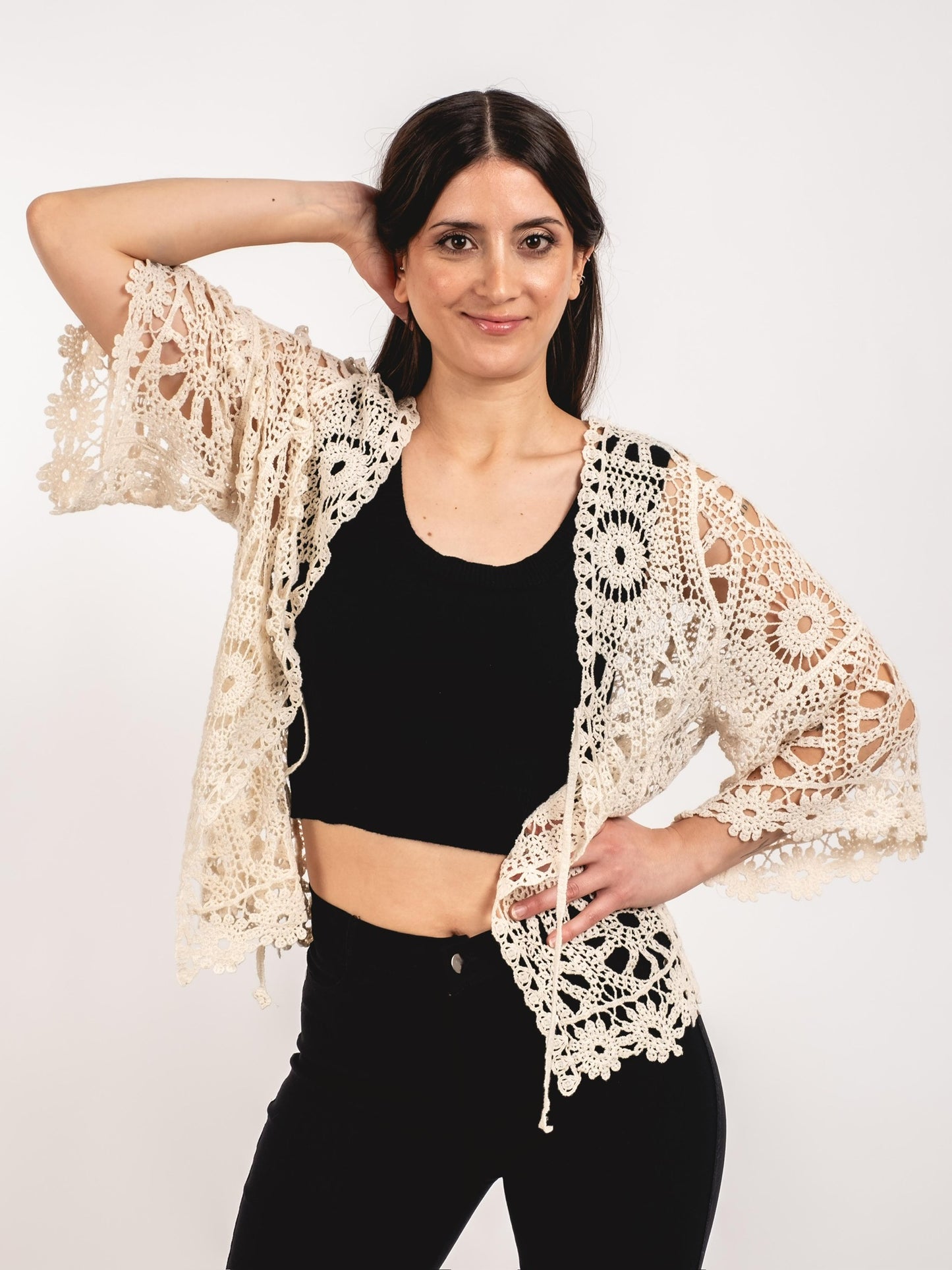 A337 - Tapado de Macrame