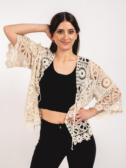 A337 - Tapado de Macrame
