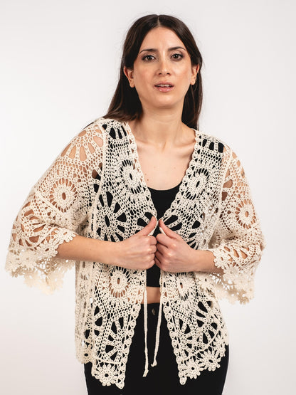 A337 - Tapado de Macrame
