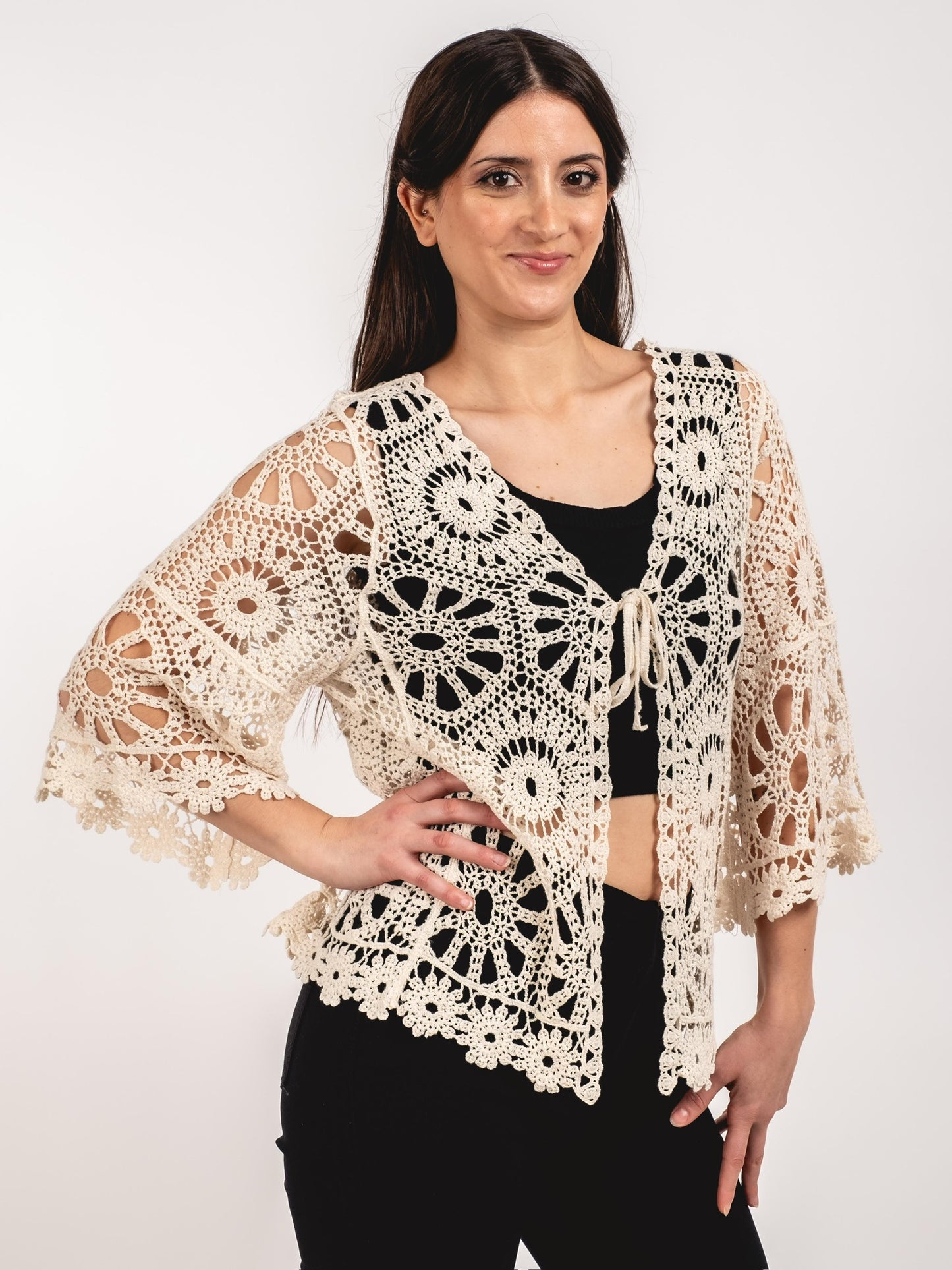 A337 - Tapado de Macrame
